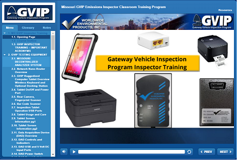 Missouri GVIP Training Portal